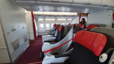 AIRASIA,airasia 商務艙,BUSINESS CLASS,CLASS C,亞洲航空,亞洲航空 商務艙,低成本航空,商務艙,商務艙飛行記錄,平躺座位,廉價航空,飛機客艙 @傑西大叔 x 這裡胡說