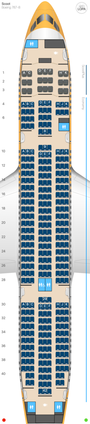 787,SCCOT PLUS,SCOOT,SEAT MAP,低成本航空,座位表,廉價航空,選位技巧,酷航 787,SCCOT PLUS,SCOOT,SEAT MAP,低成本航空,座位表,廉價航空,選位技巧,酷航
