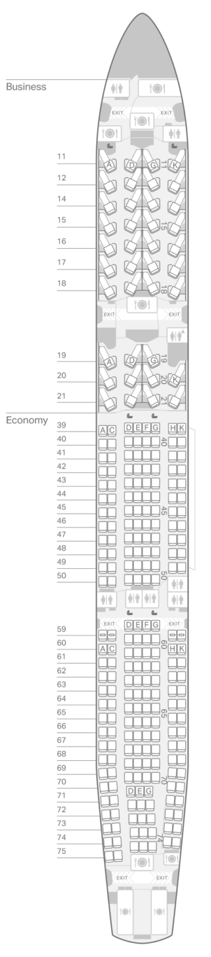 2024,33E,A330-300,CX408,HKG,HONGKONG AIRPORT,SEAT MAP,VHHH,傑西飛行記錄,國泰航空,國泰航空相關文章,客艙座位相關文章,座位圖,座位推薦,座位查詢,座位表,座位選擇,經濟艙飛行記錄,香港國際機場,香港機場