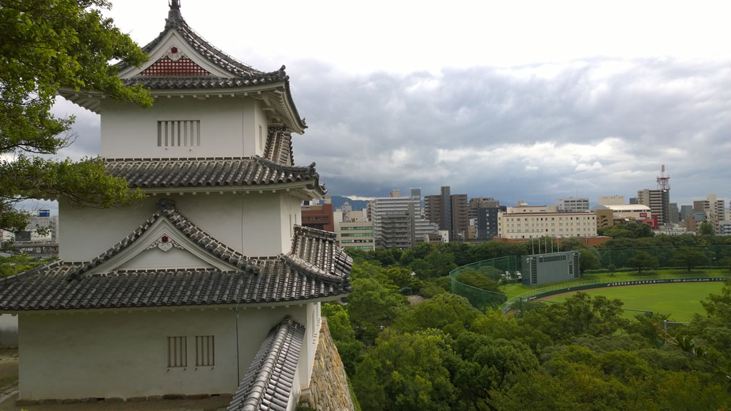 日本百大名城,明石城