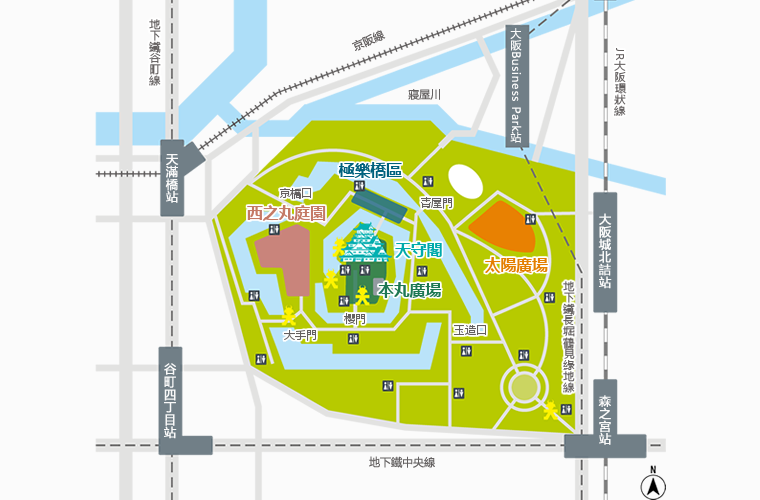 大阪城,日本百大名城 大阪城,日本百大名城