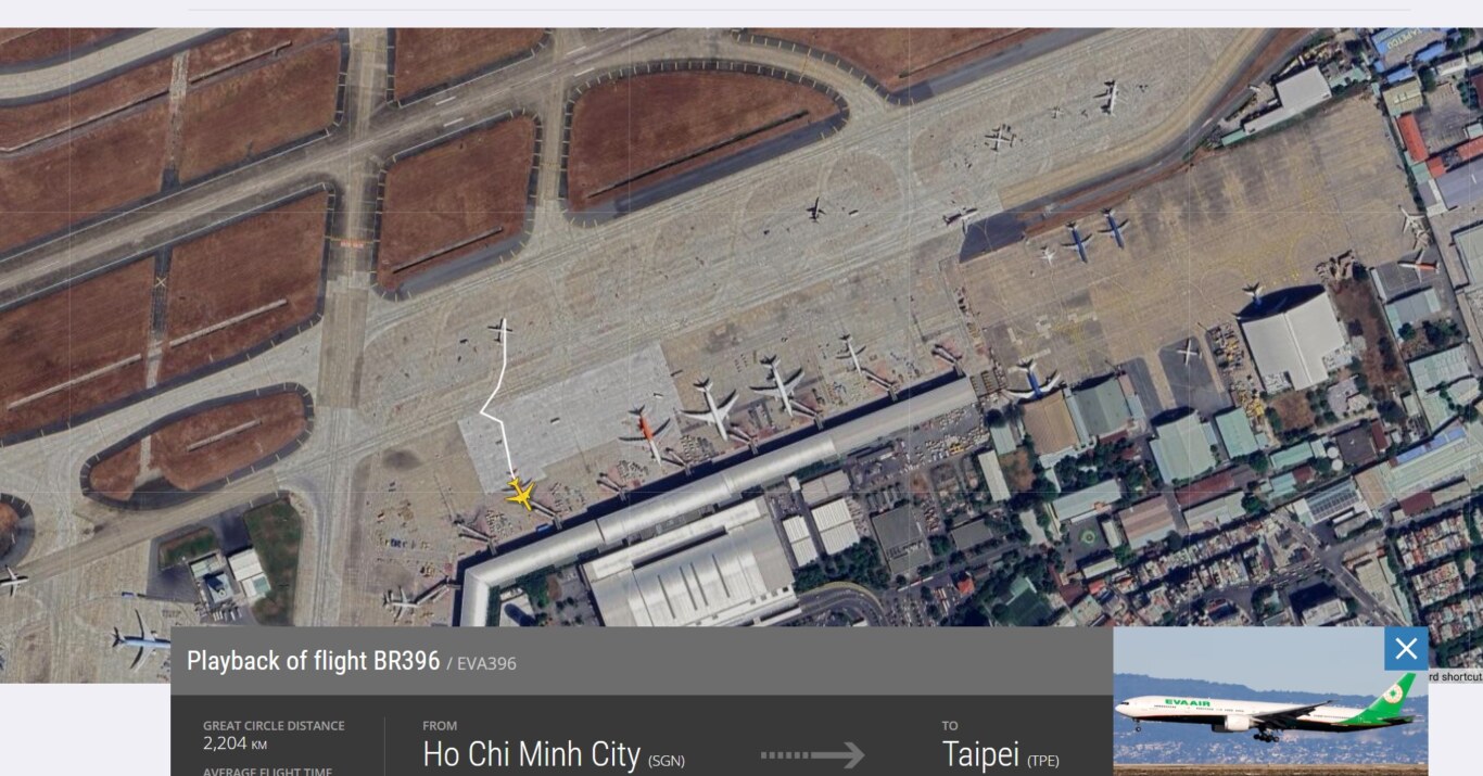 B-16731,BR396,SGN,胡志明,航空事件簿,越南,長榮航空 B-16731,BR396,SGN,胡志明,航空事件簿,越南,長榮航空