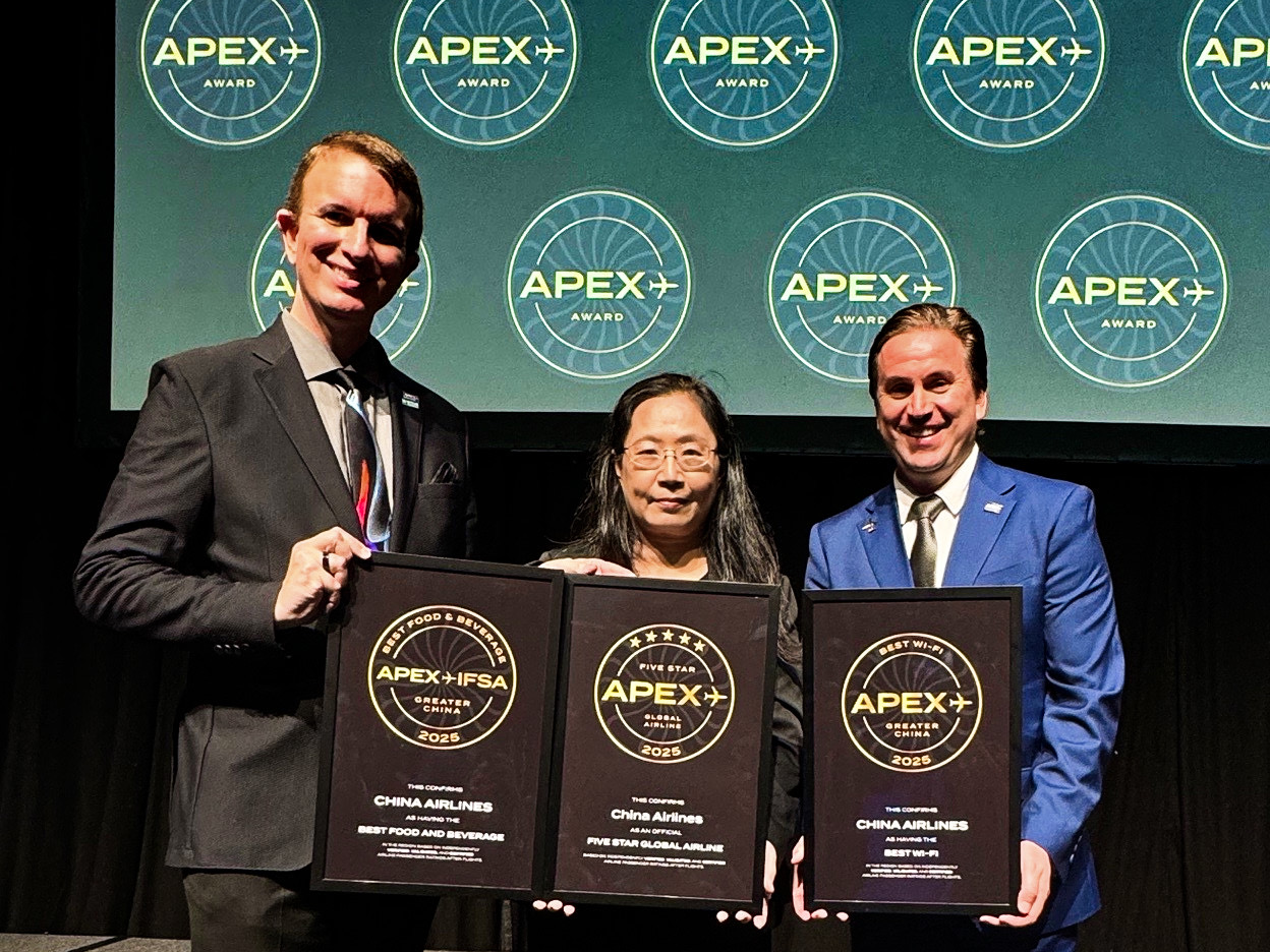 APEX,機上網路,華航,華航新聞 APEX,機上網路,華航,華航新聞