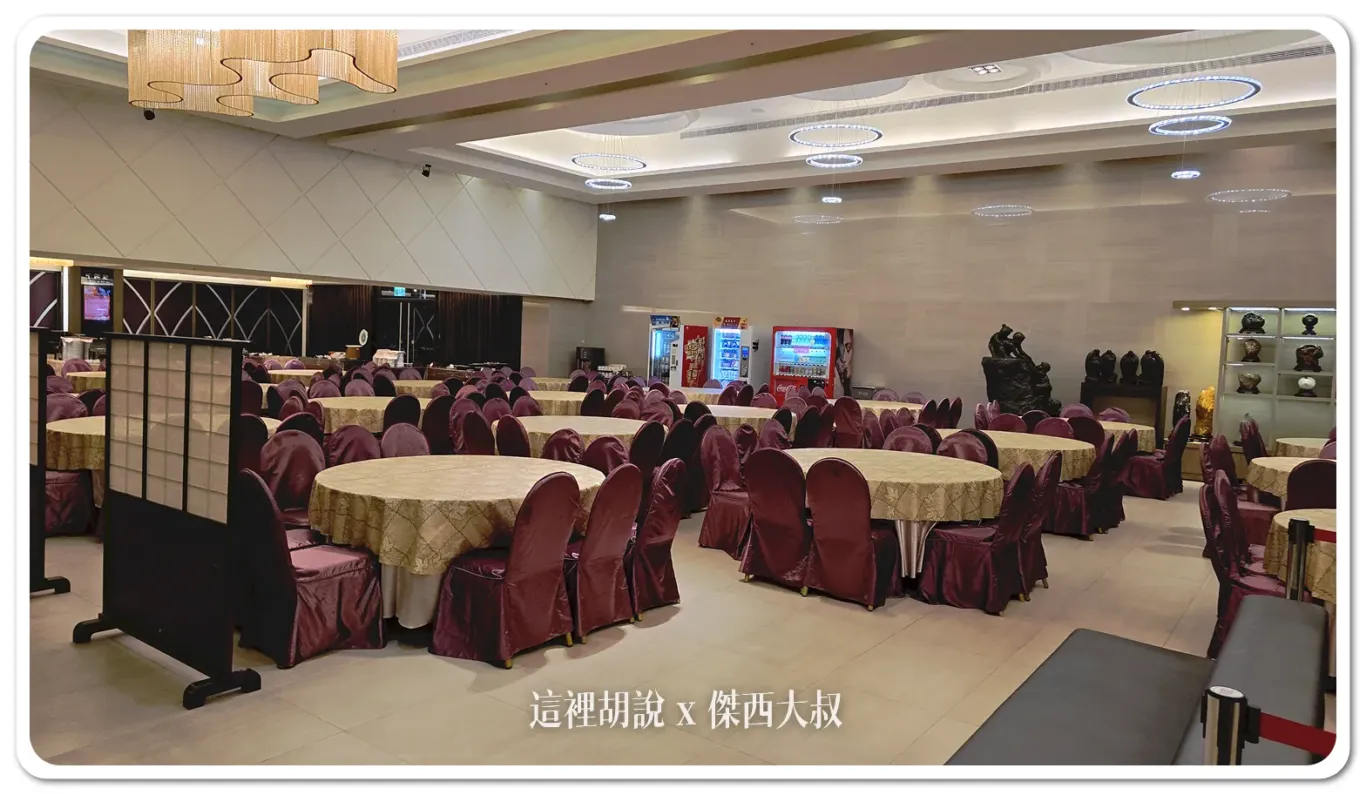 大廳同時是早餐用餐的地方,以自助餐的方式提供餐點
