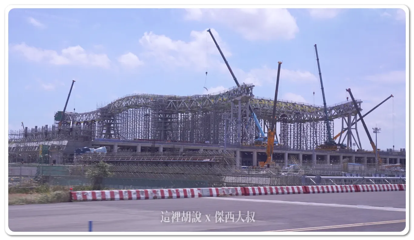 工區,施工進度,桃園國際機場,桃園機場,橫樑吊掛,第三航廈,雲頂天花 工區,施工進度,桃園國際機場,桃園機場,橫樑吊掛,第三航廈,雲頂天花