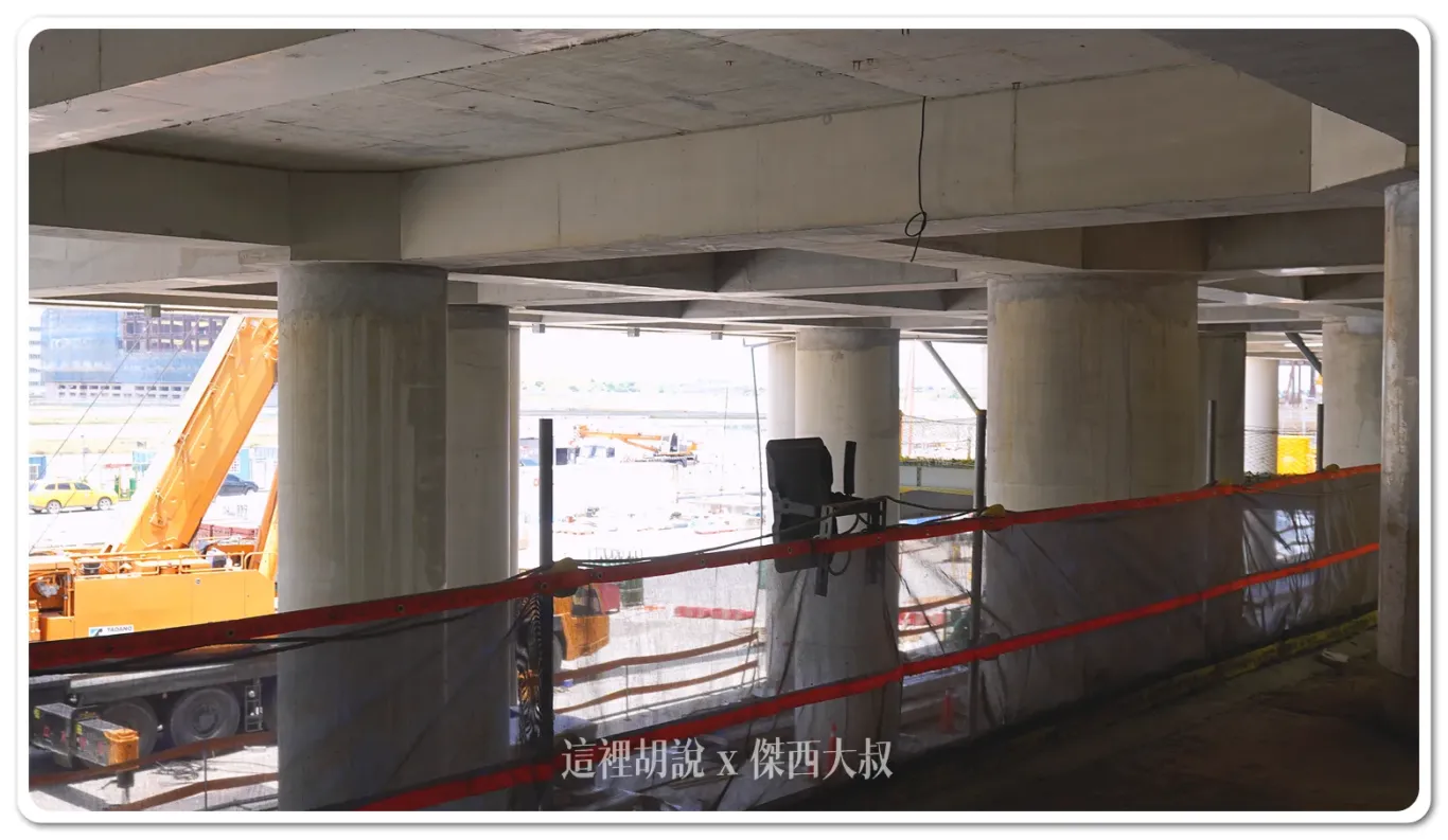 工區,施工進度,桃園國際機場,桃園機場,橫樑吊掛,第三航廈,雲頂天花 工區,施工進度,桃園國際機場,桃園機場,橫樑吊掛,第三航廈,雲頂天花