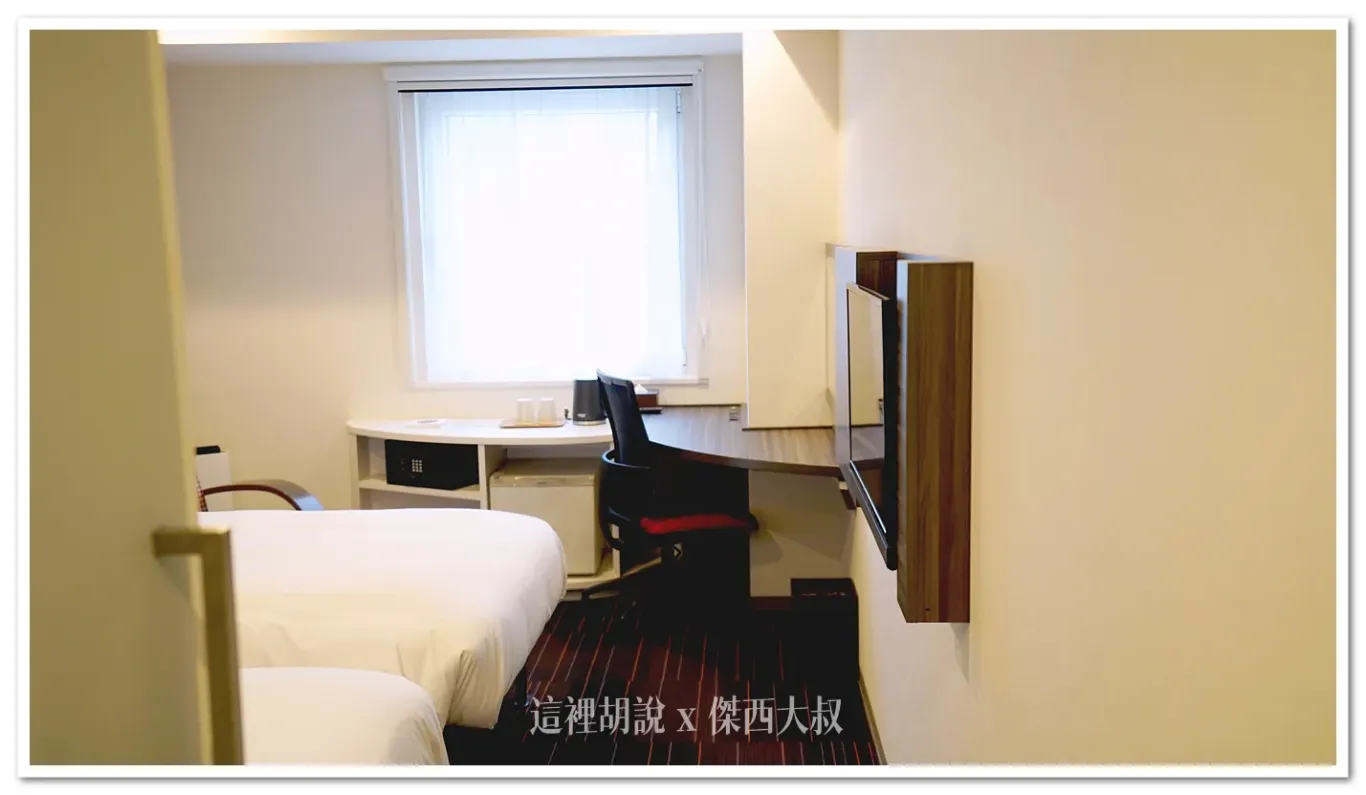 這個房型的裝潢相當簡單
