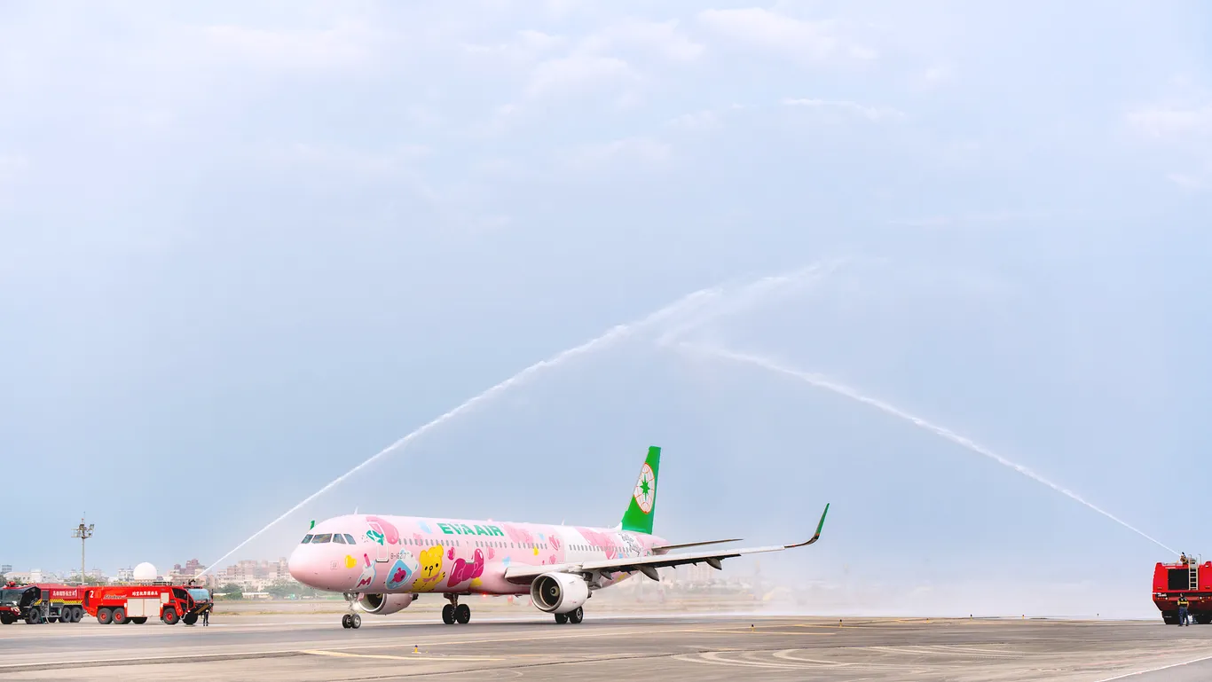 彩繪機,粉萌機,長榮航空新聞,香港,高雄 彩繪機,粉萌機,長榮航空新聞,香港,高雄