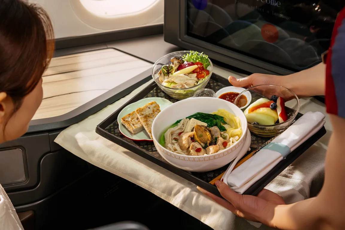 航空餐,華航,華航新聞,雙月食品,飛機餐 航空餐,華航,華航新聞,雙月食品,飛機餐