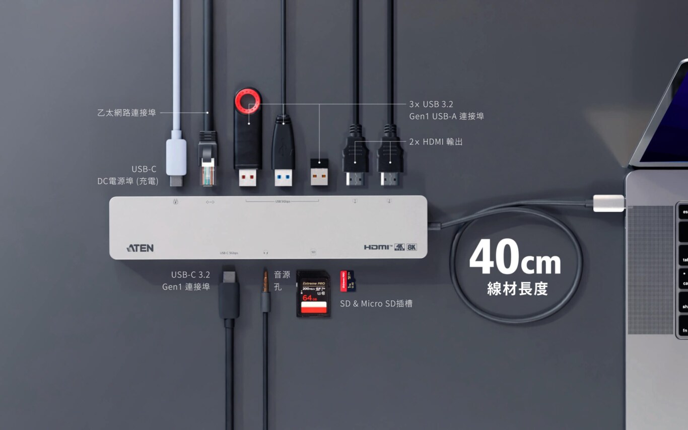 ATEN,DOCKING,UH3240,開箱新鮮貨 ATEN,DOCKING,UH3240,開箱新鮮貨