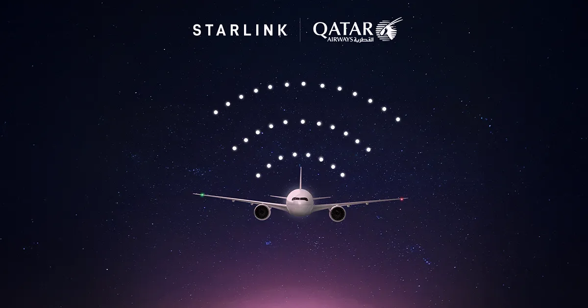 STARLINK,卡達航空 STARLINK,卡達航空
