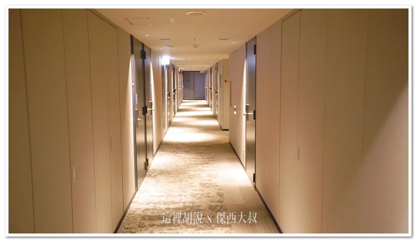 可以從外型看到這飯店本身樓地板面積並沒有太大,每一層樓的客房數量也不多