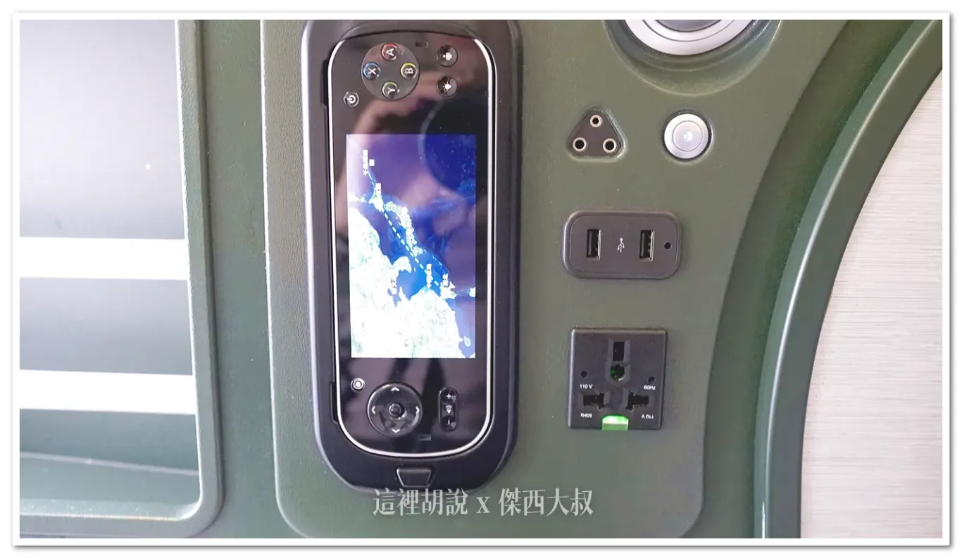 有兩個USB TYPE -A