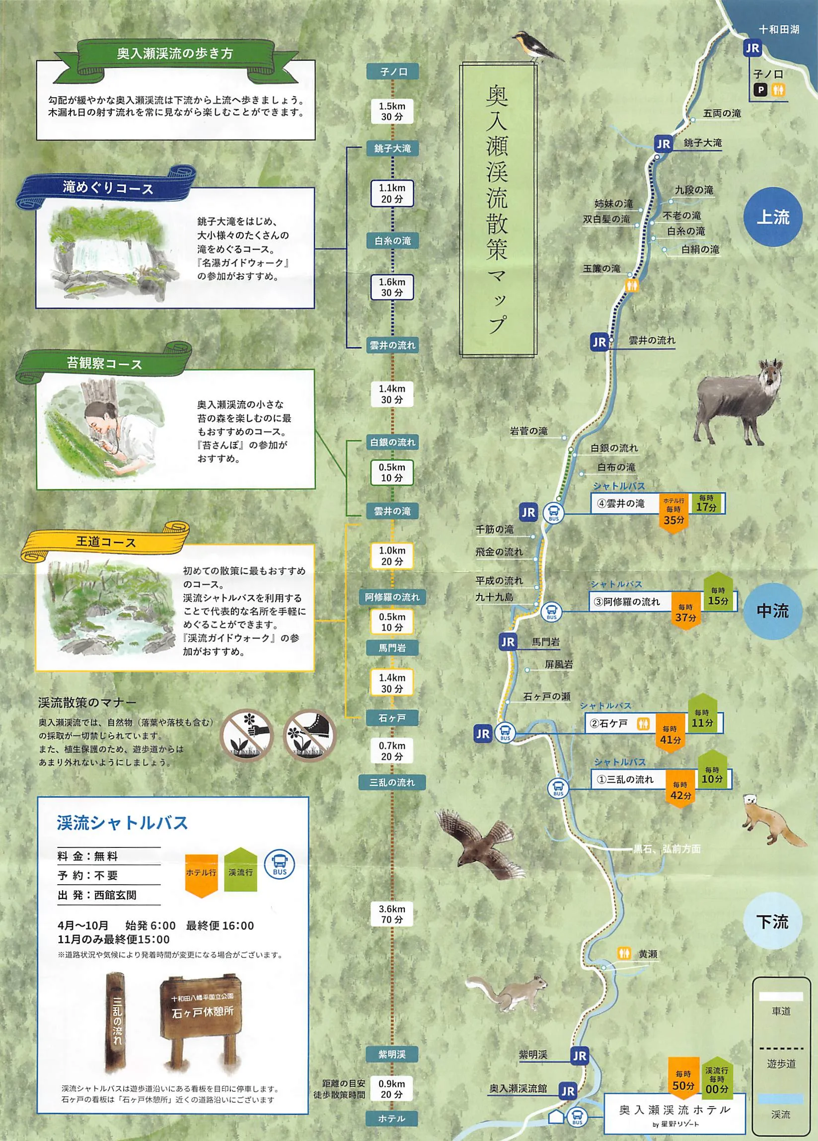 溪流散步接駁車 / 渓流散策サポート PDF版本下載