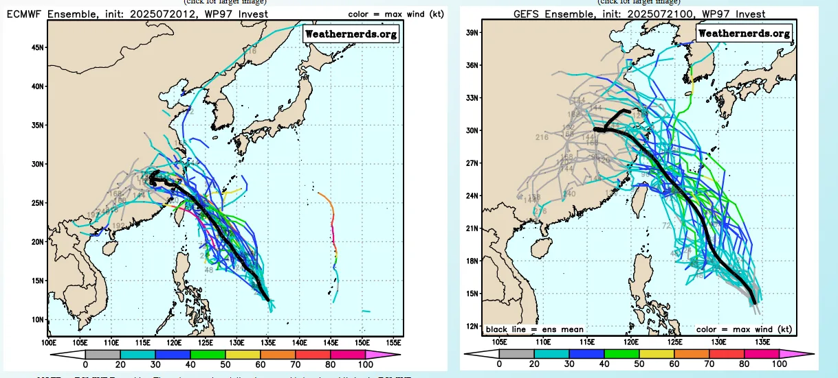 WP97,航空事件簿,颱風 WP97,航空事件簿,颱風