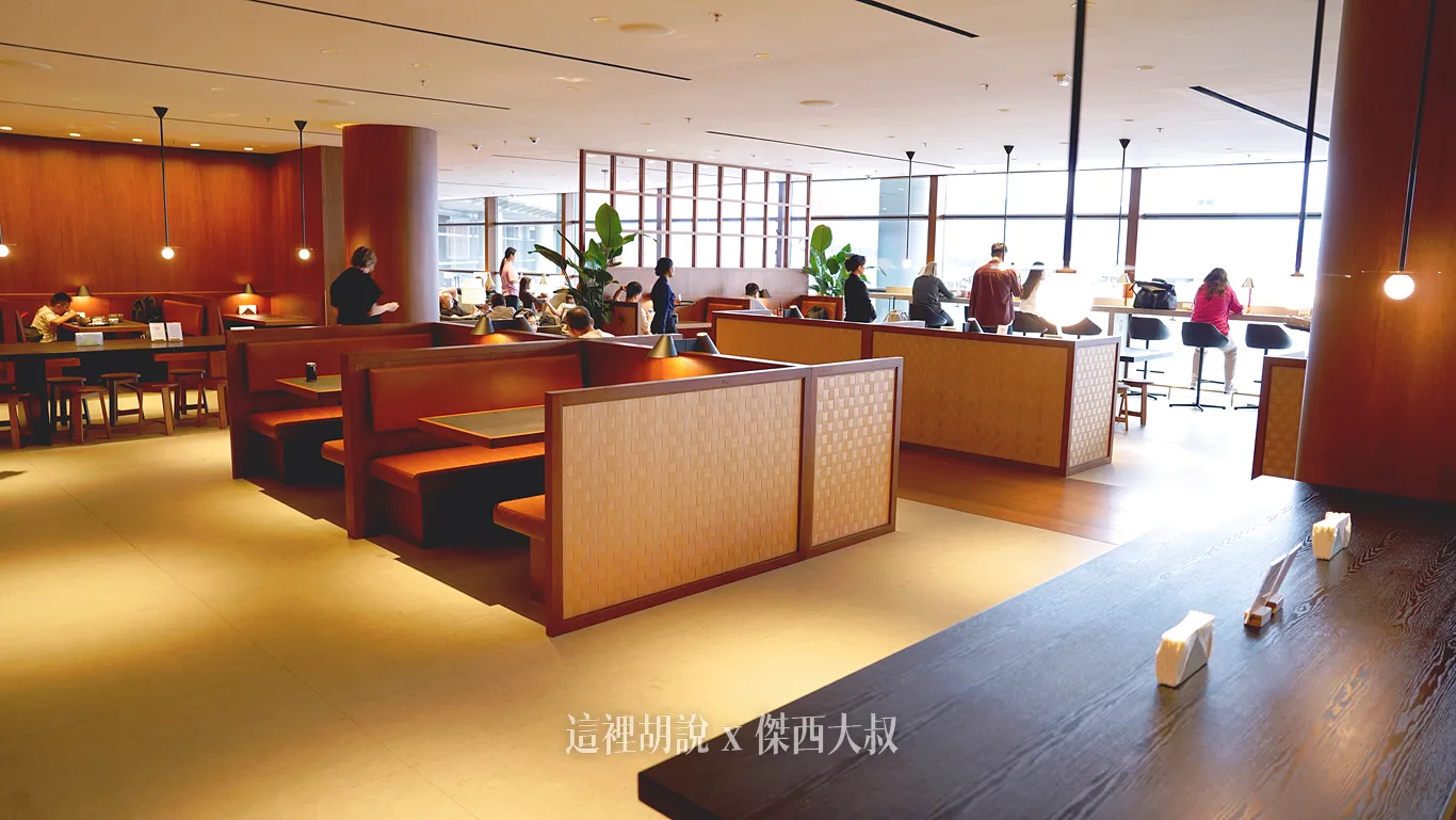 非常港式的用餐空間