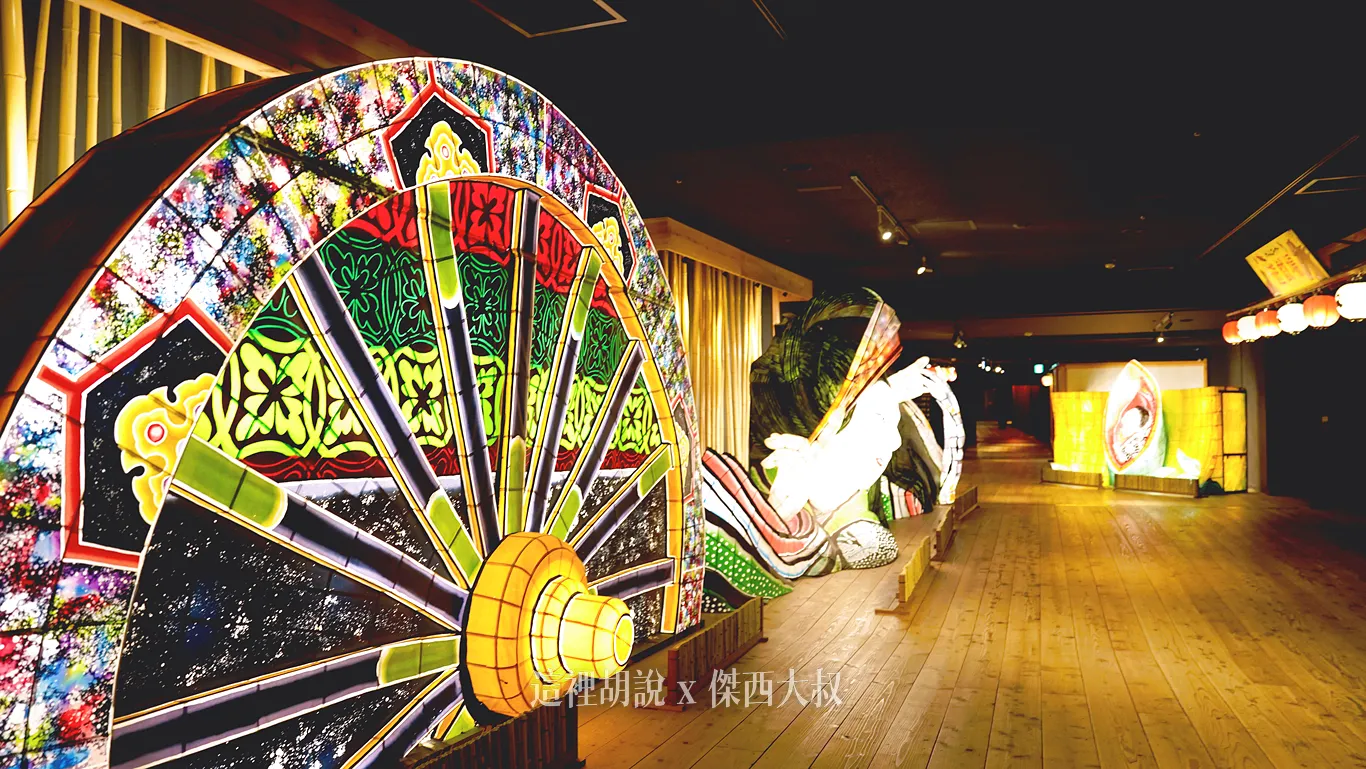 從本館下樓之後,就會看到常態放置的睡魔