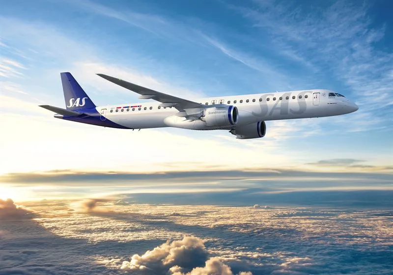 Embraer,SAS,新機新塗裝,航空新聞 Embraer,SAS,新機新塗裝,航空新聞